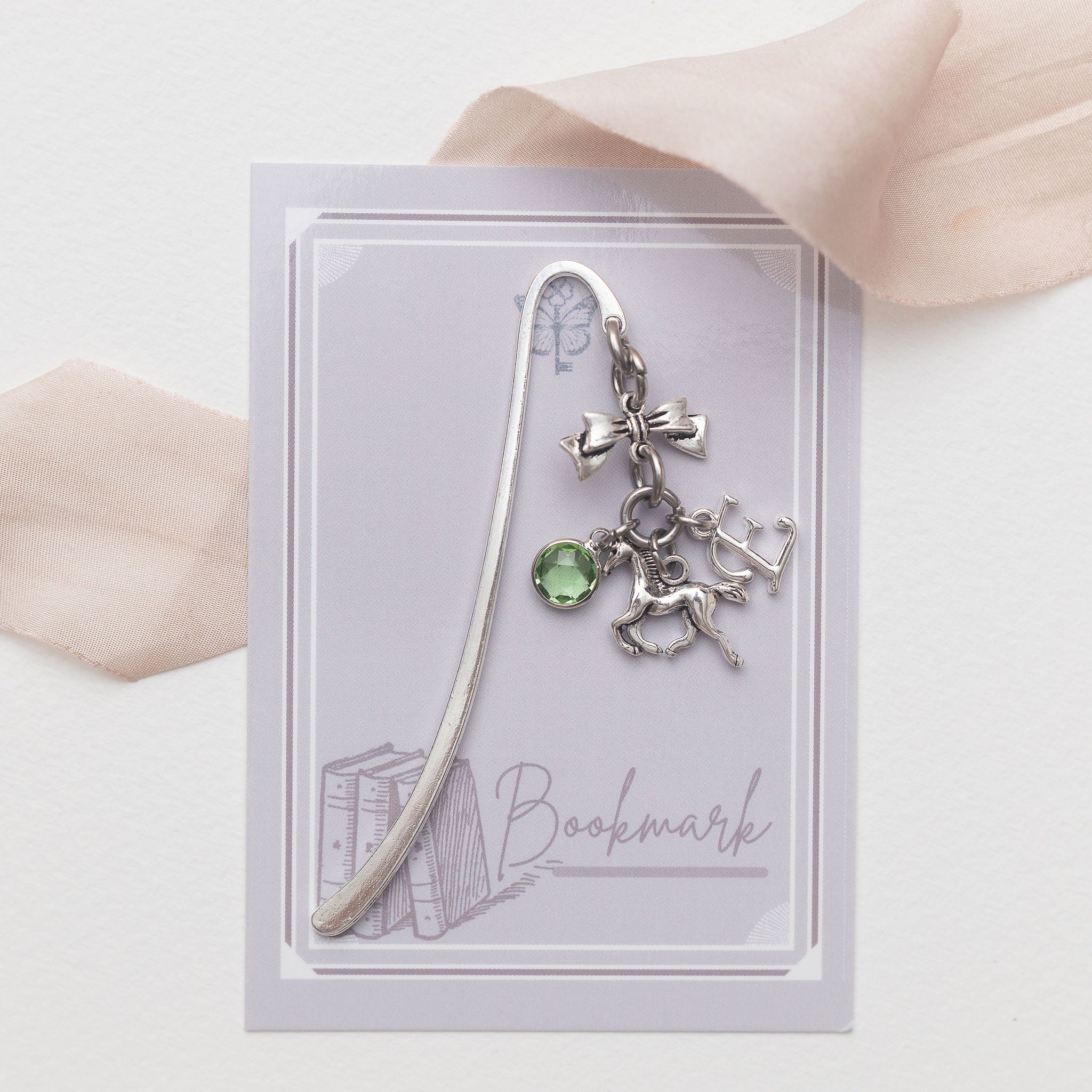 Personalised Horse Bookmark