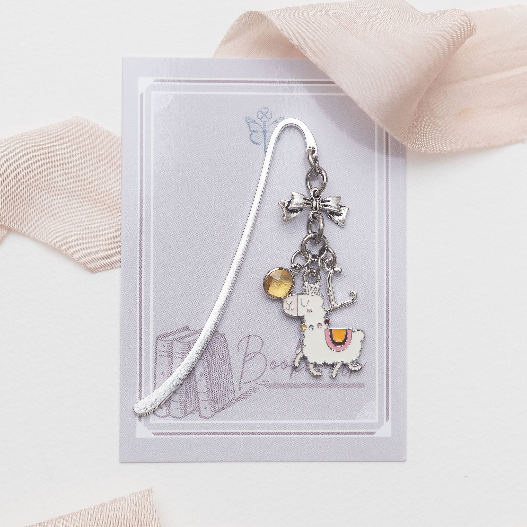 Personalised Llama Bookmark