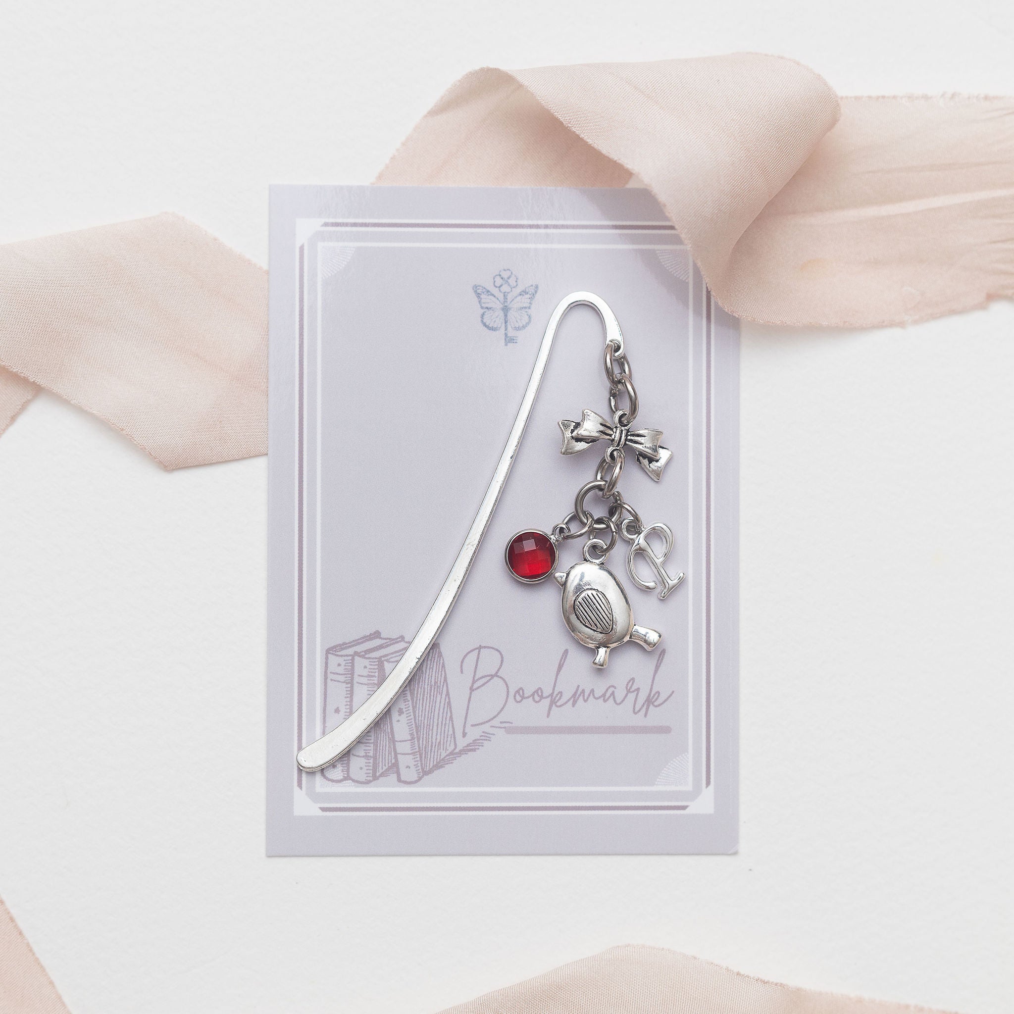 Personalised Robin Bookmark