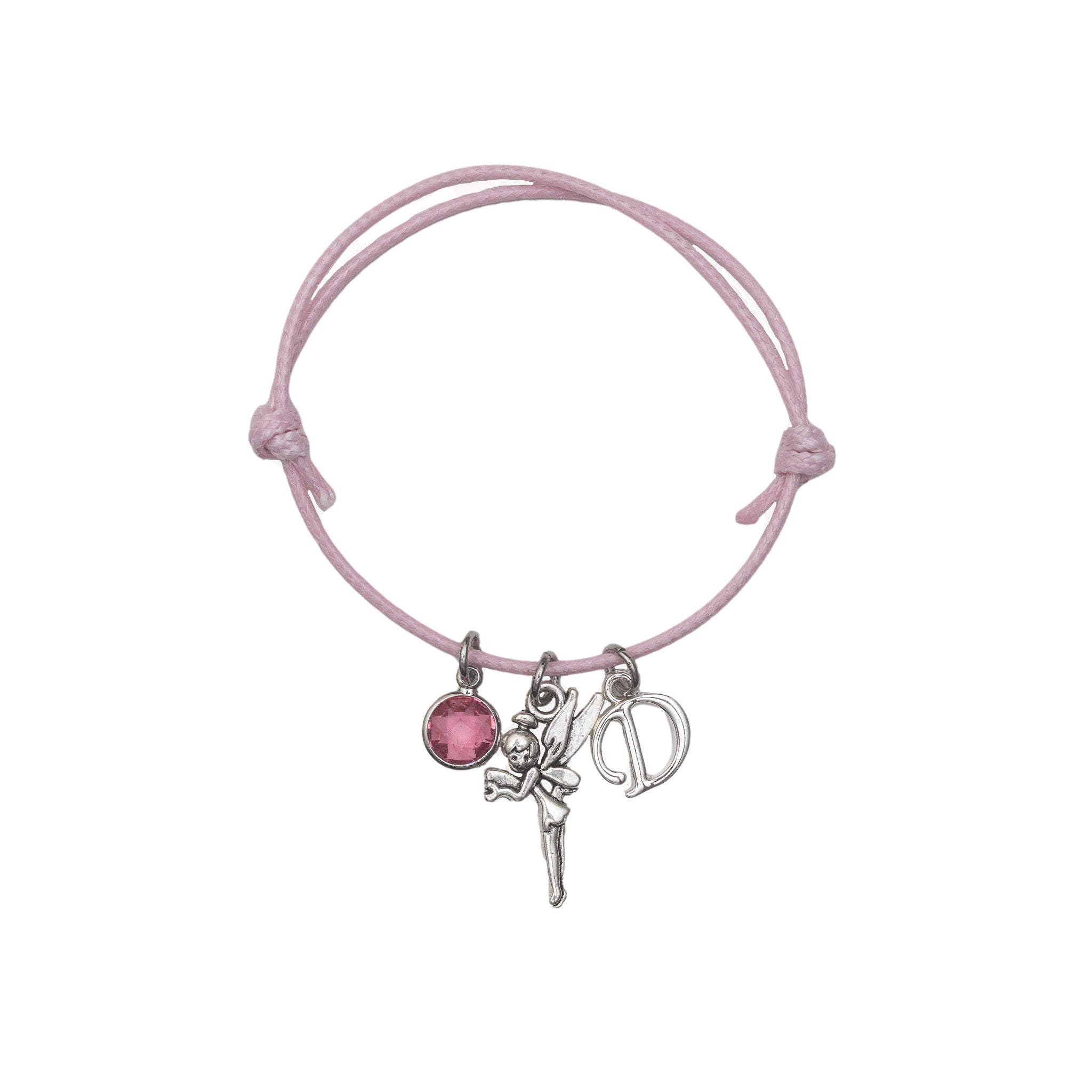 Personalised Fairy Cotton Bracelet