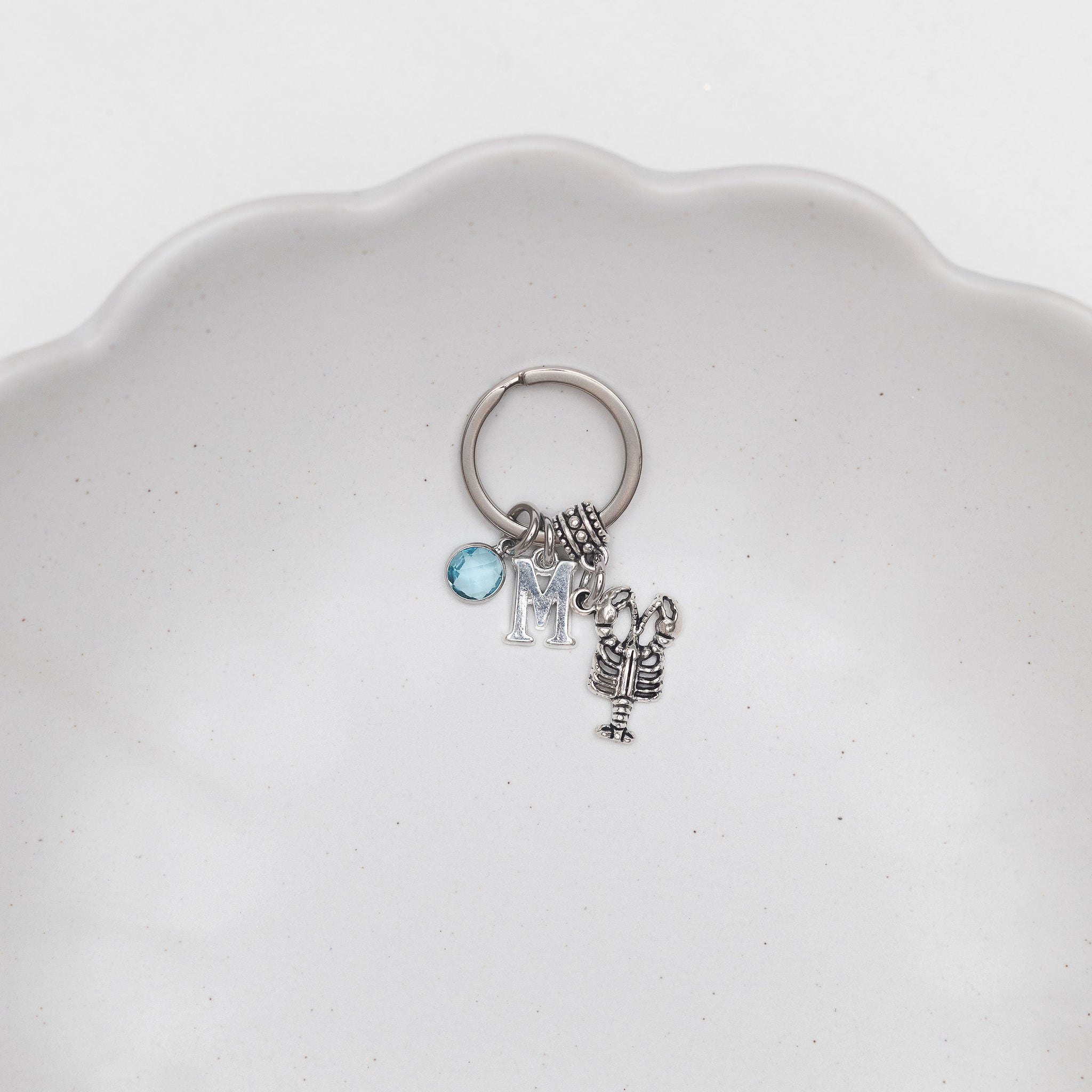 Personalised Lobster Keyring