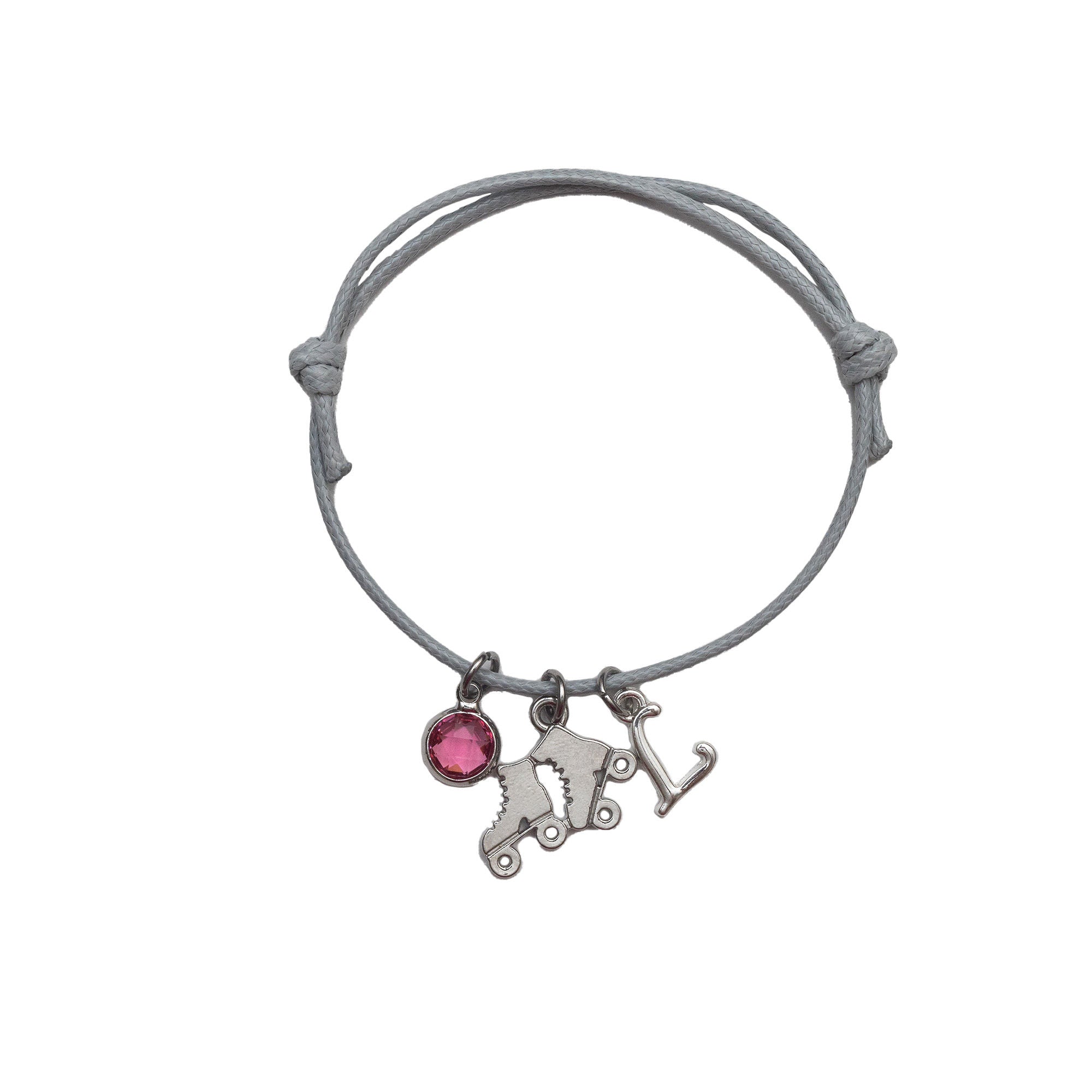 Personalised Roller Skate Cord Bracelet