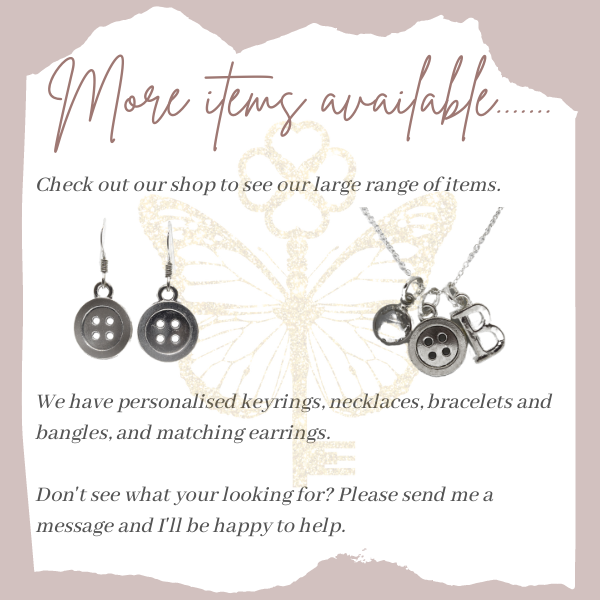 Personalised Button Necklace