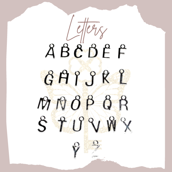 Personalised Angel Wing Clip on Charms