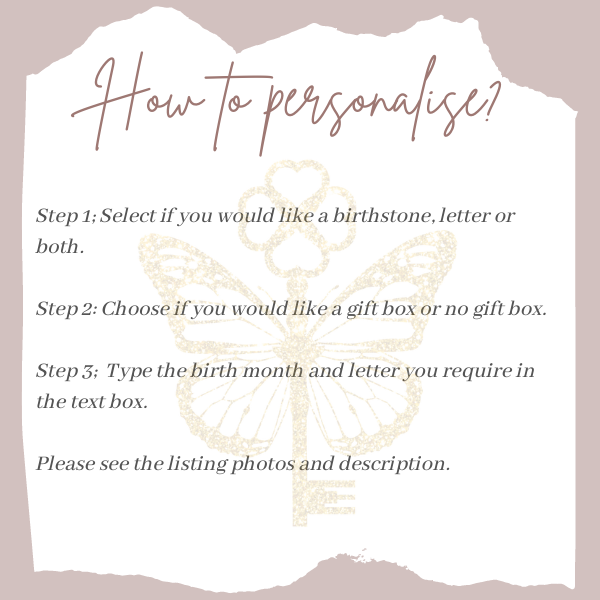 Sterling Silver Bumble Bee Bracelet Personalised Birthstone and Letter