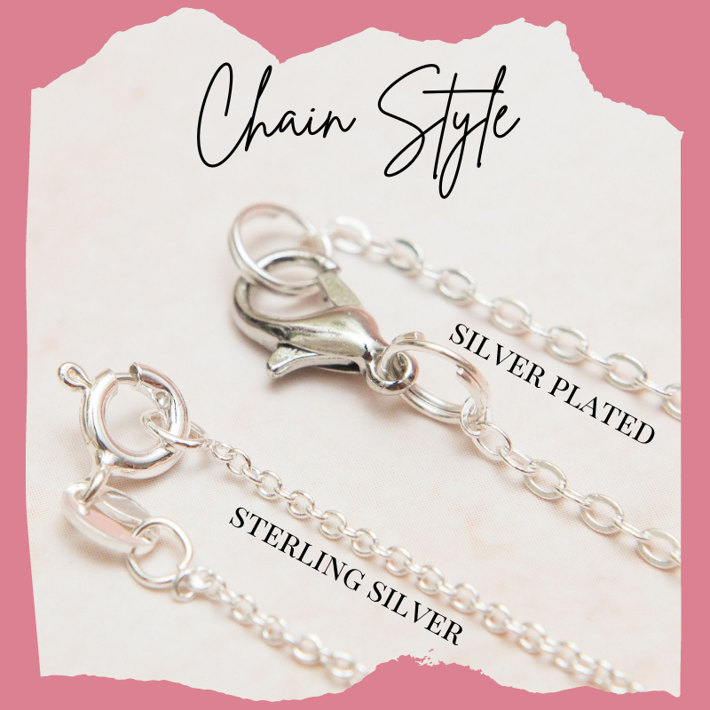 Personalised Snowflake Necklace