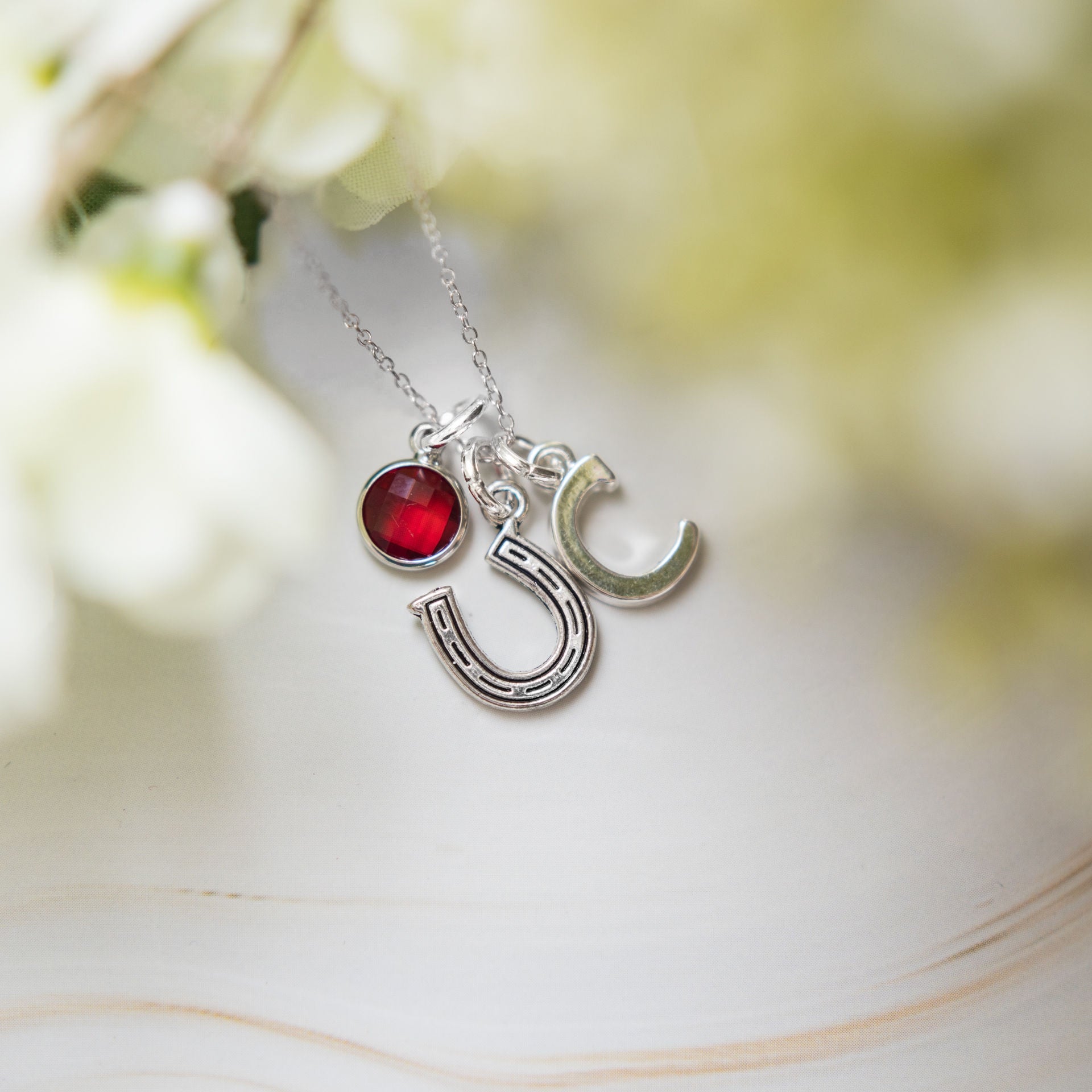 Personalised Horse Shoe Necklace