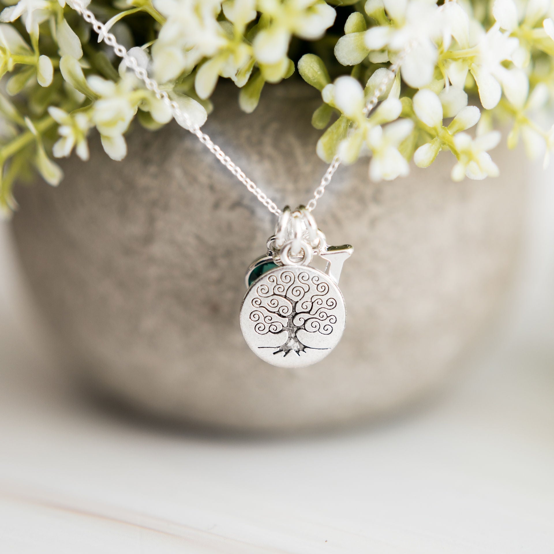 Personalised Tree Necklace