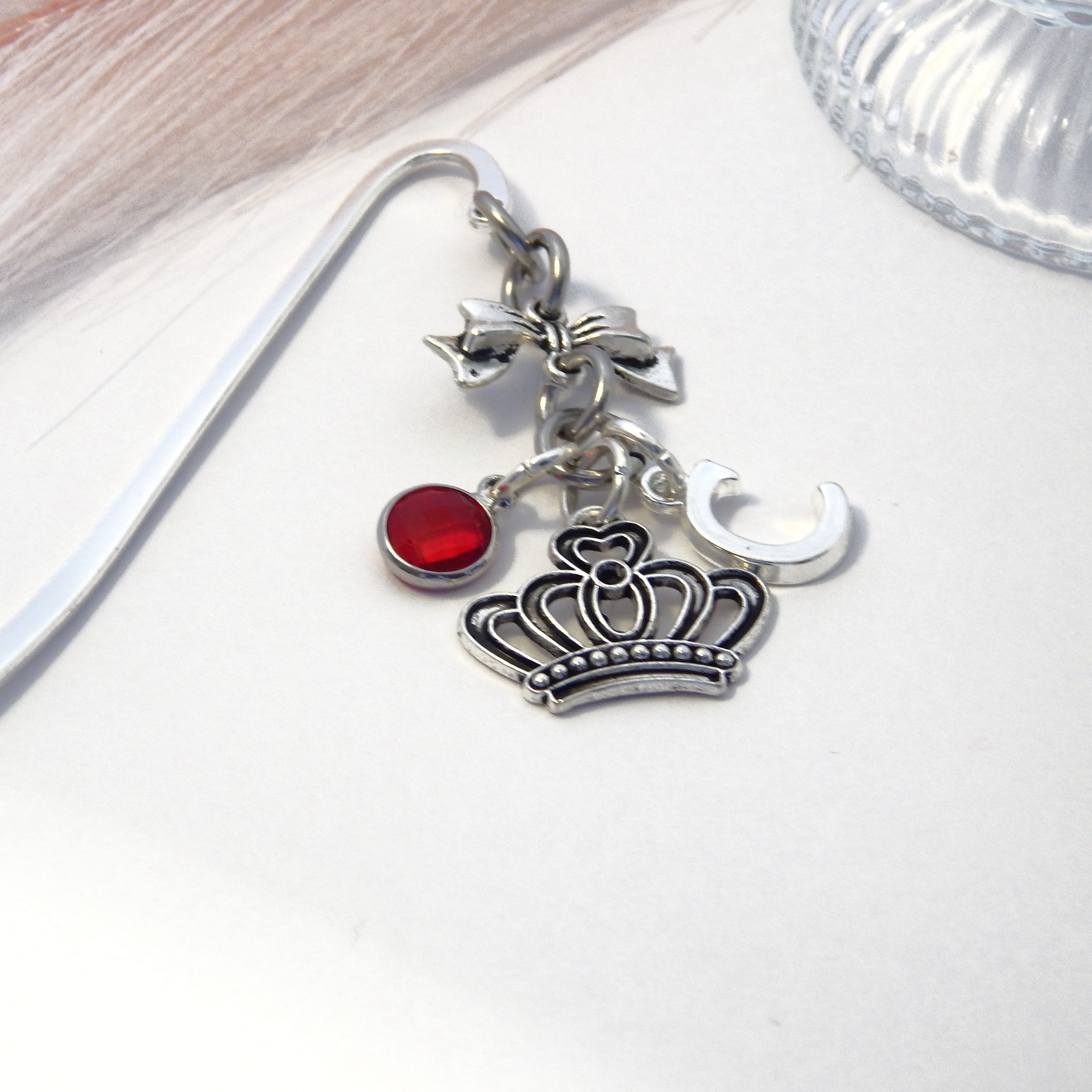 Personalised Crown Bookmark