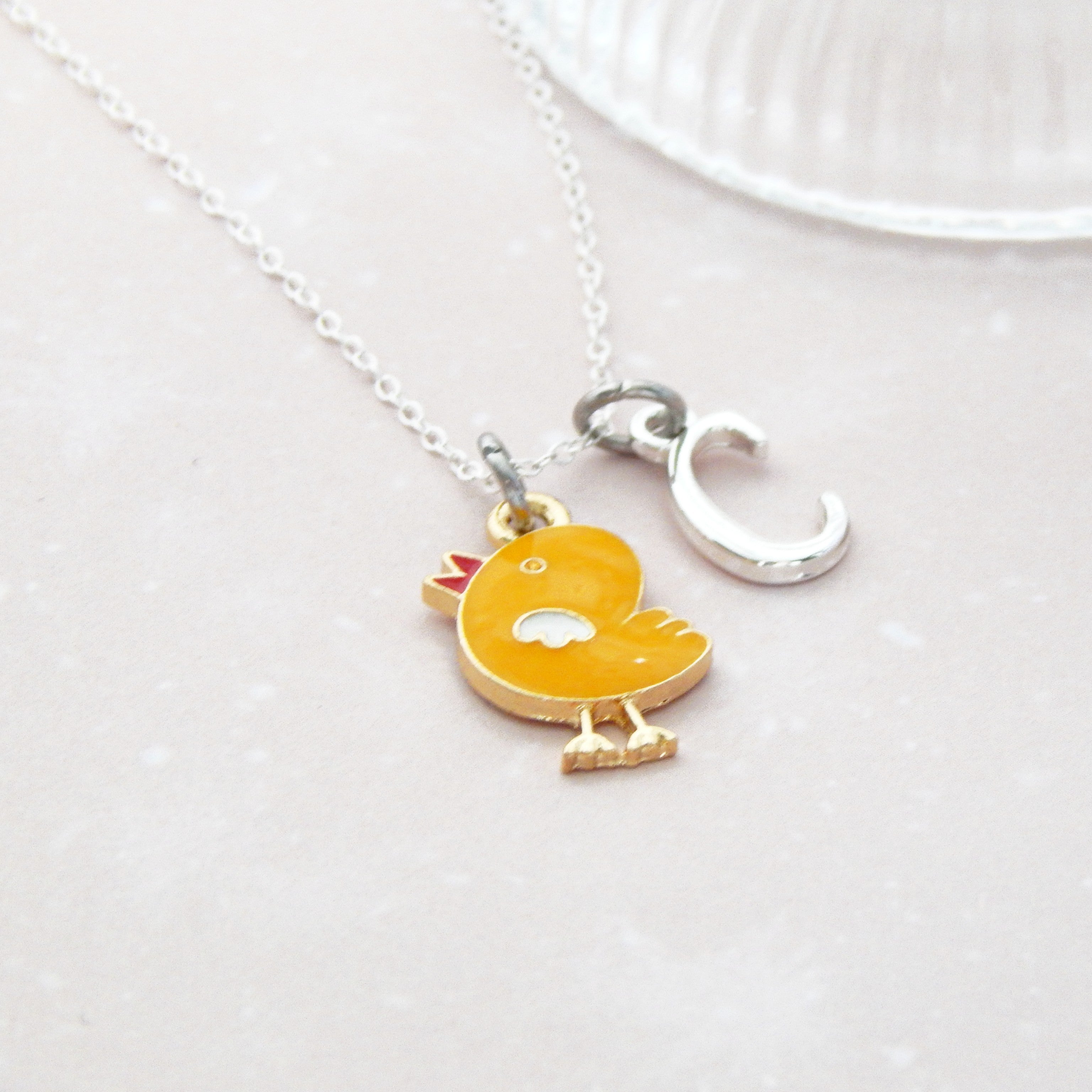 Personalised Easter Chick Necklace