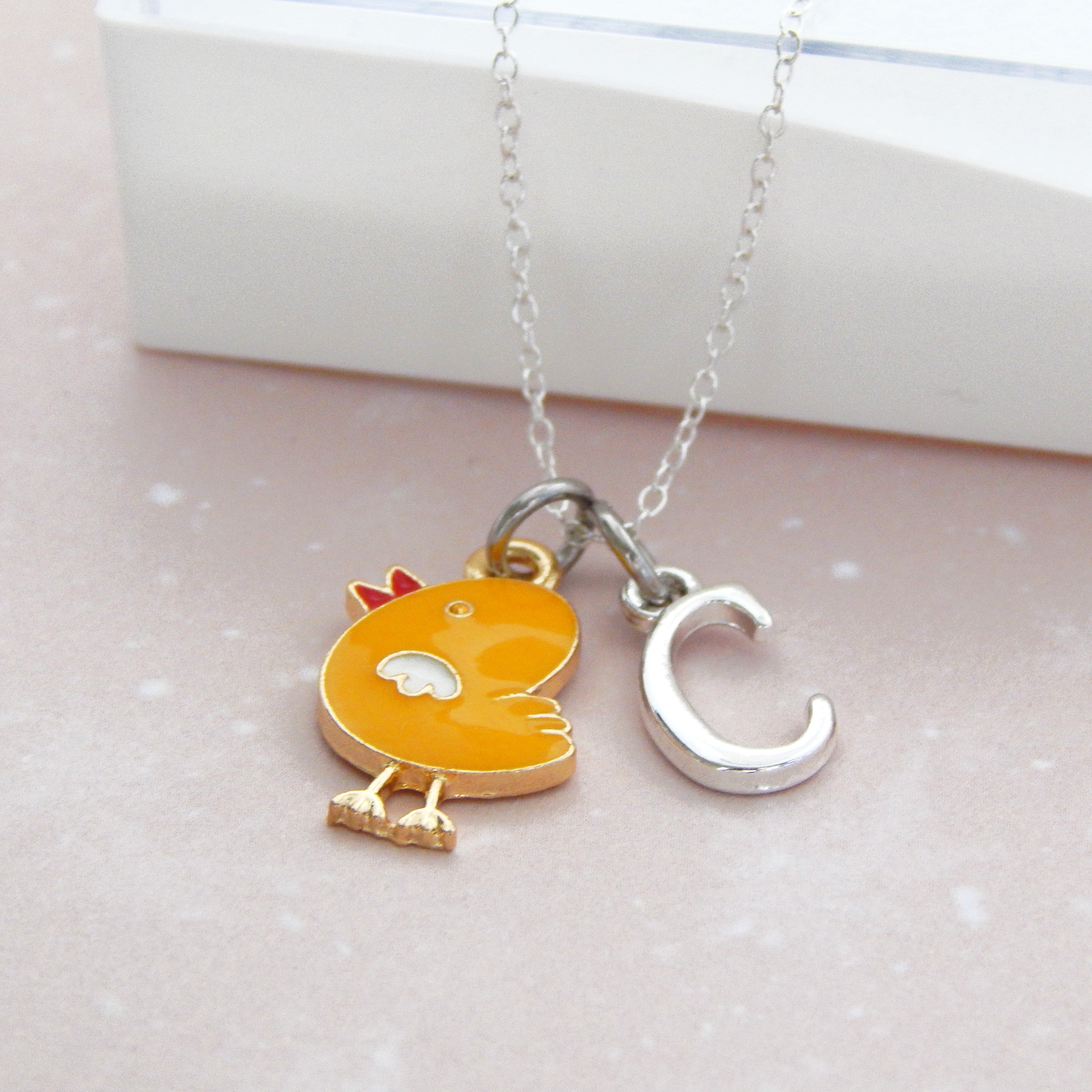 Personalised Easter Chick Necklace