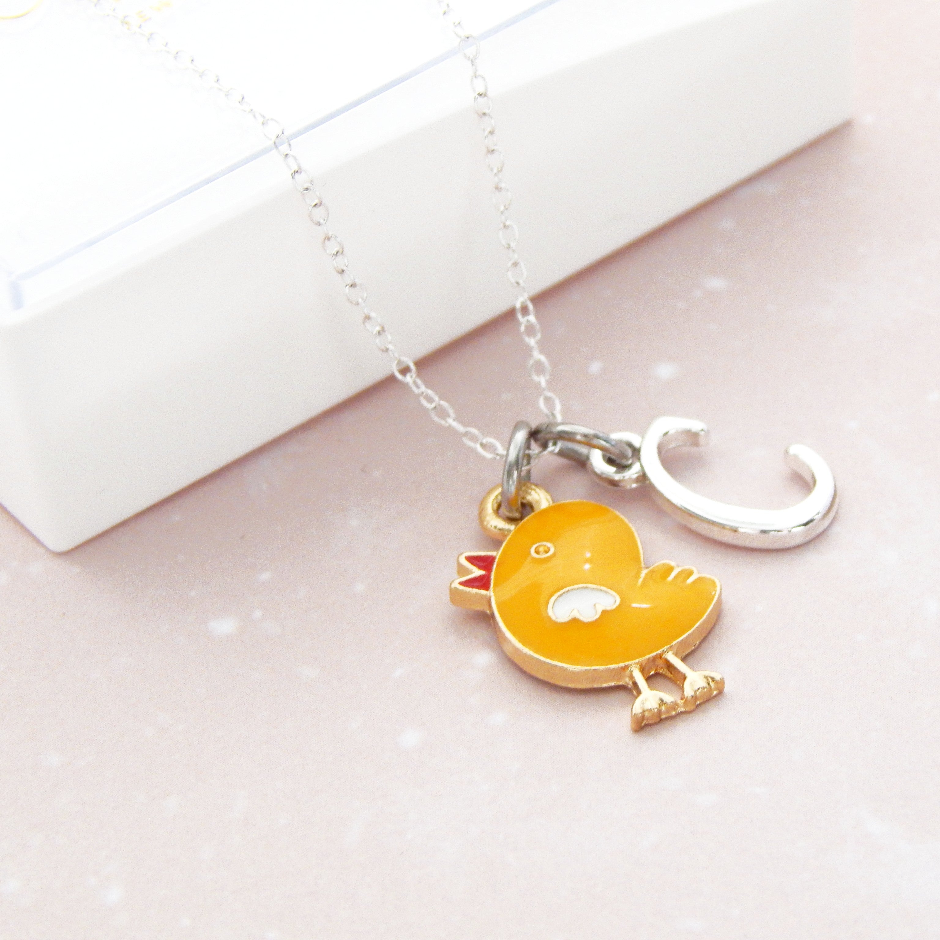 Personalised Easter Chick Necklace