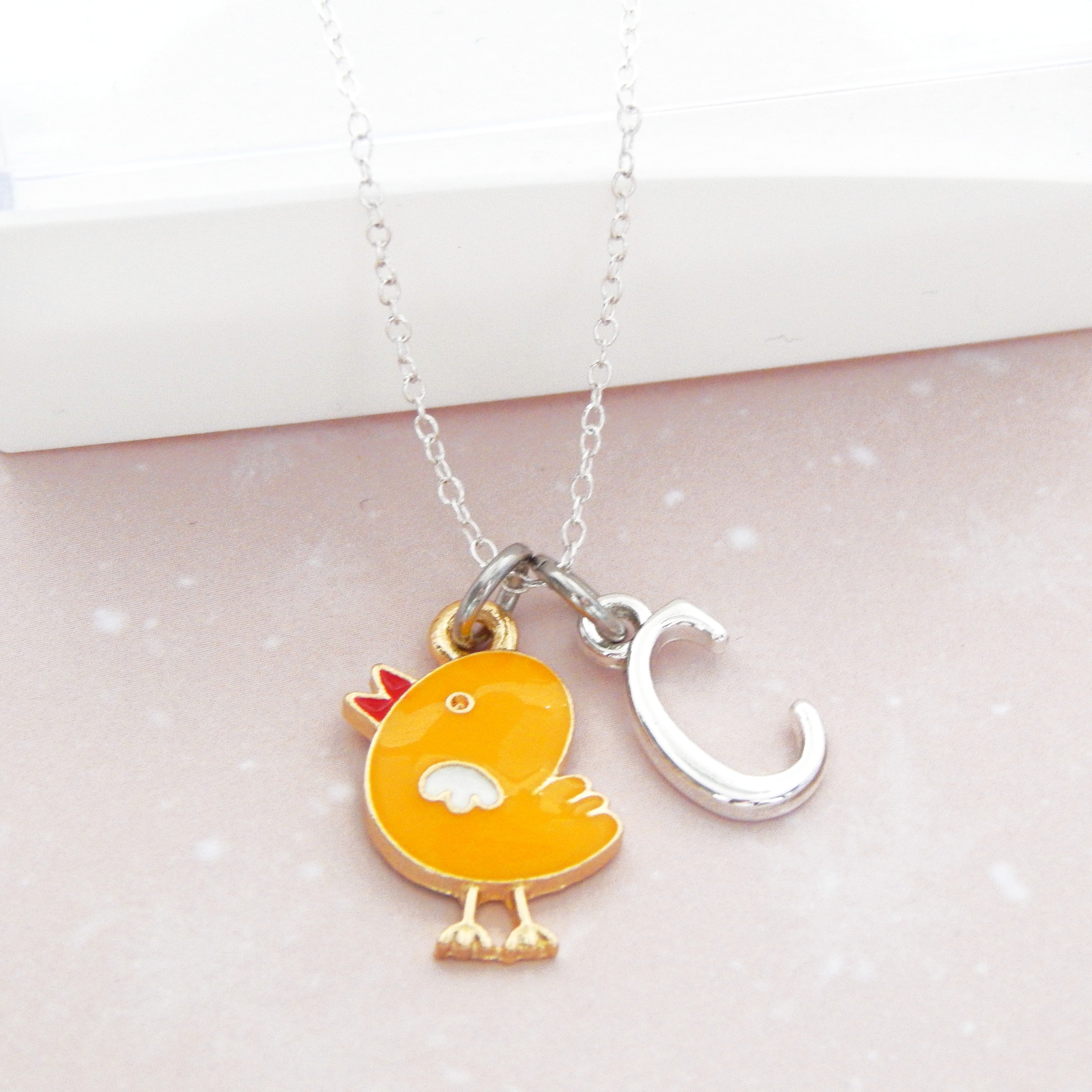 Personalised Easter Chick Necklace