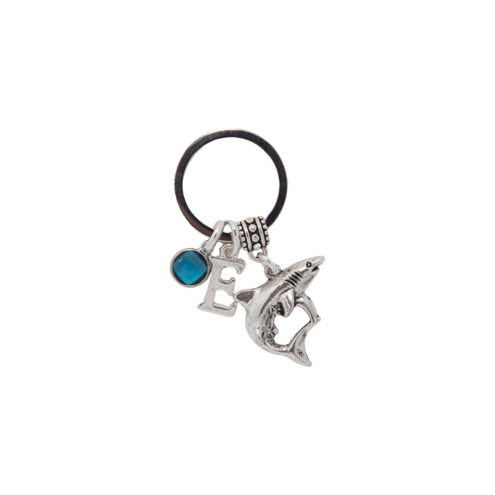 Personalised Shark Keyring