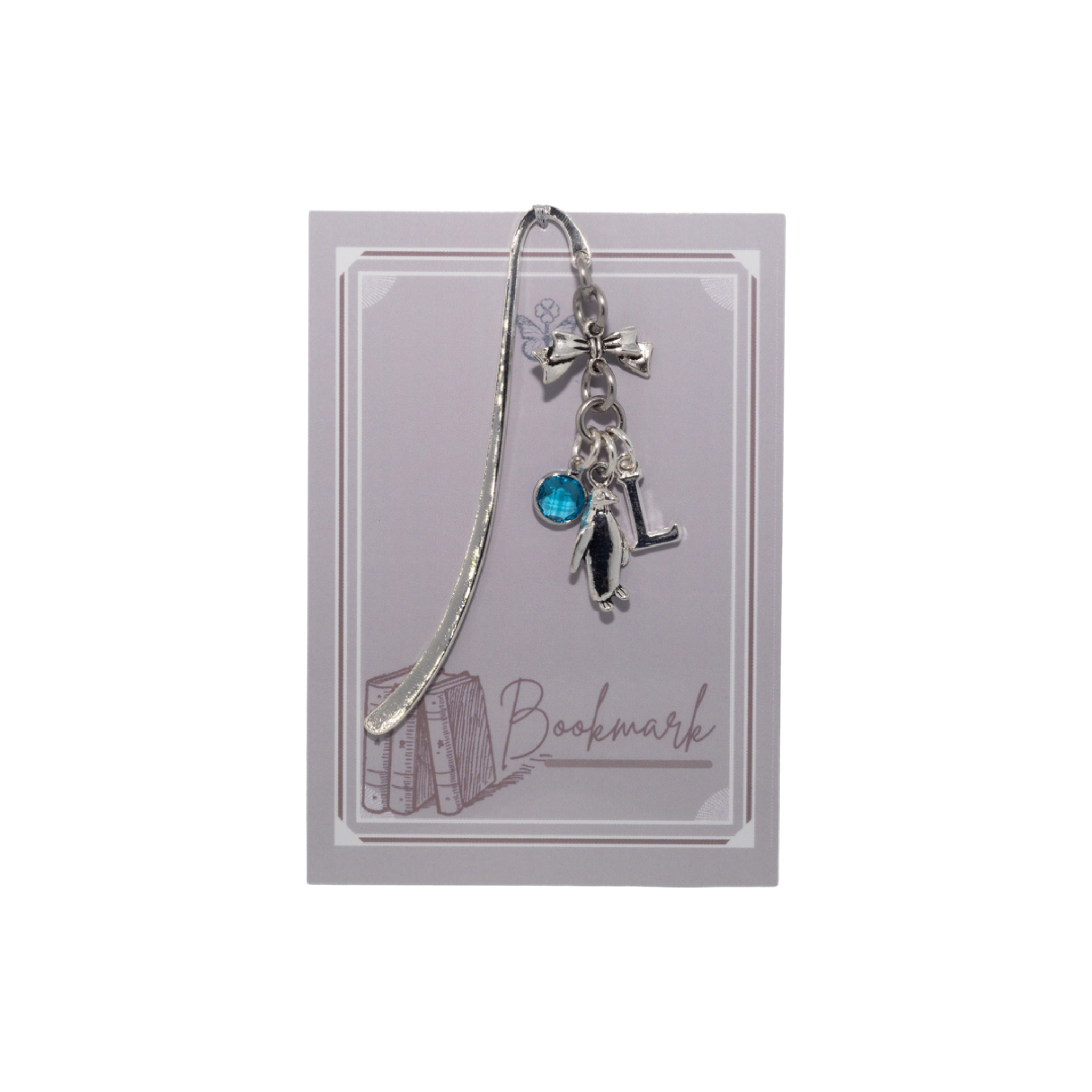 Personalised Penguin Bookmark