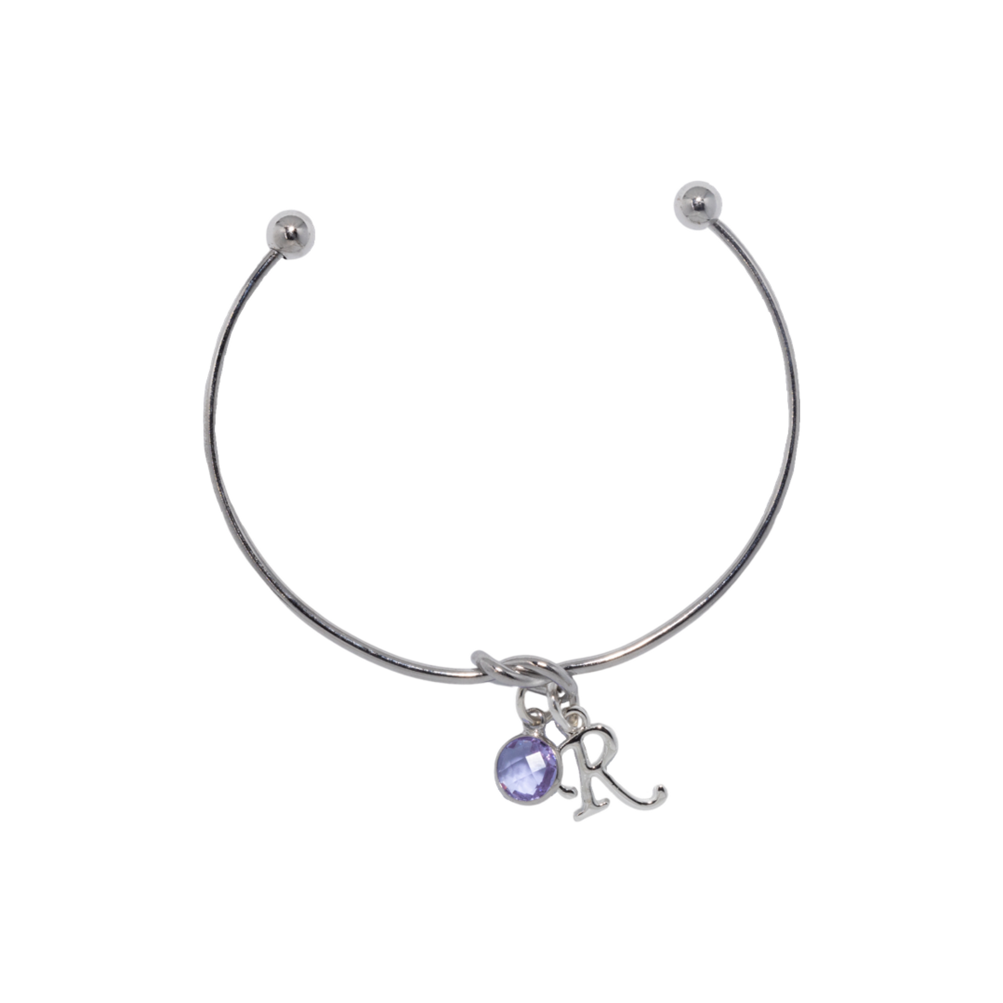 Personalised Knot Bangle