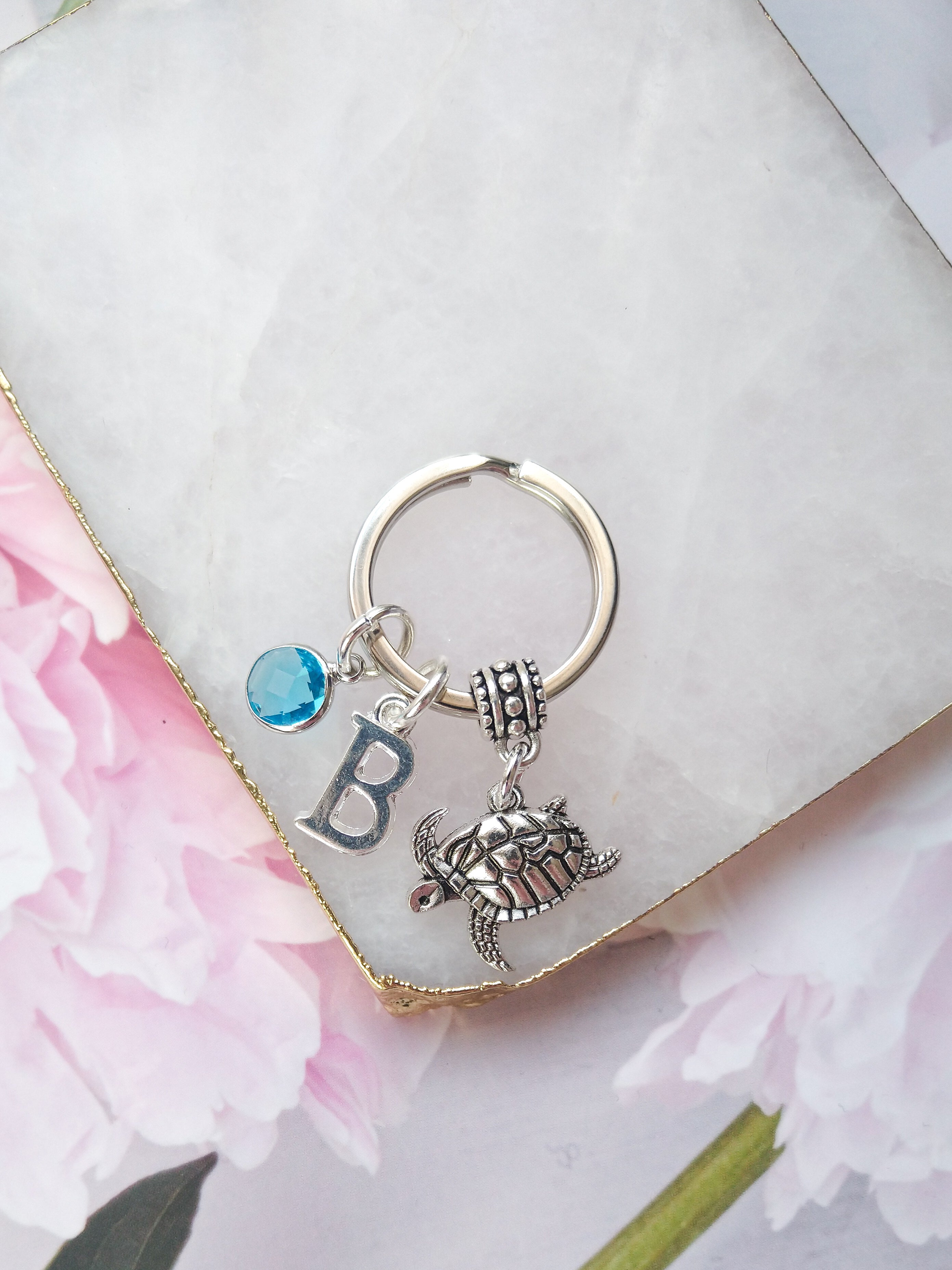 Personalised Turtle Charm