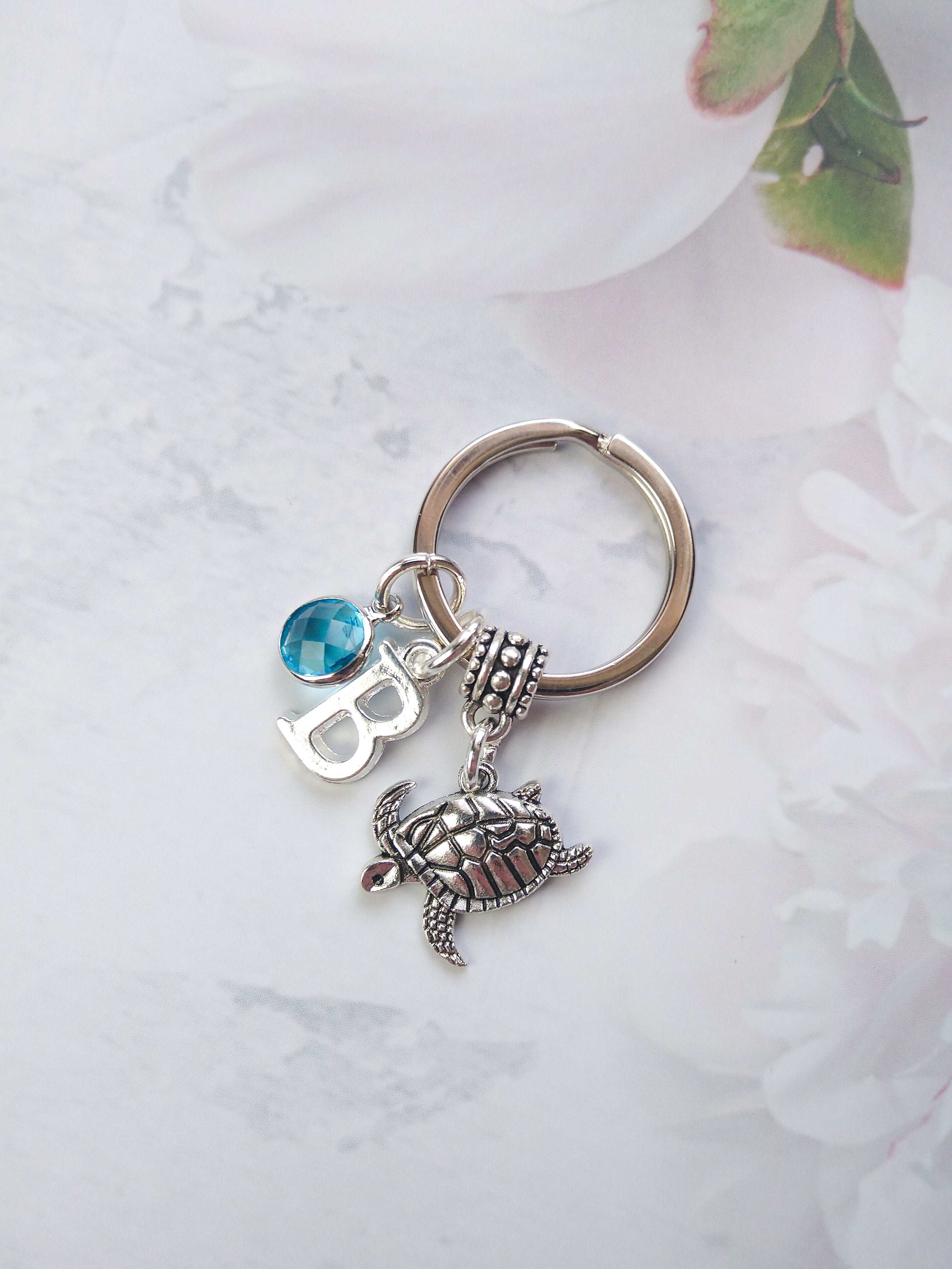 Personalised Turtle Charm