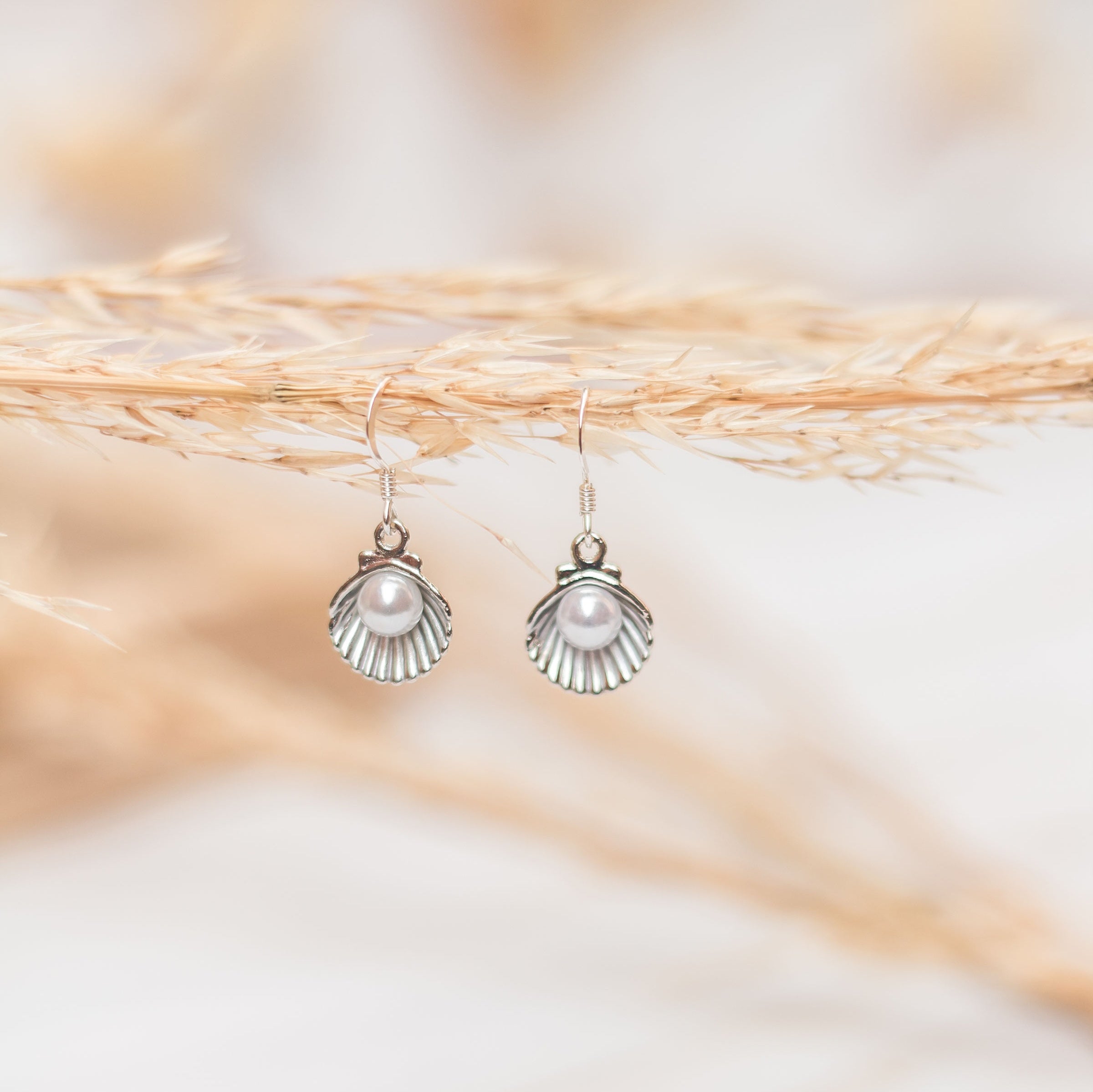 Shell Charm Earrings