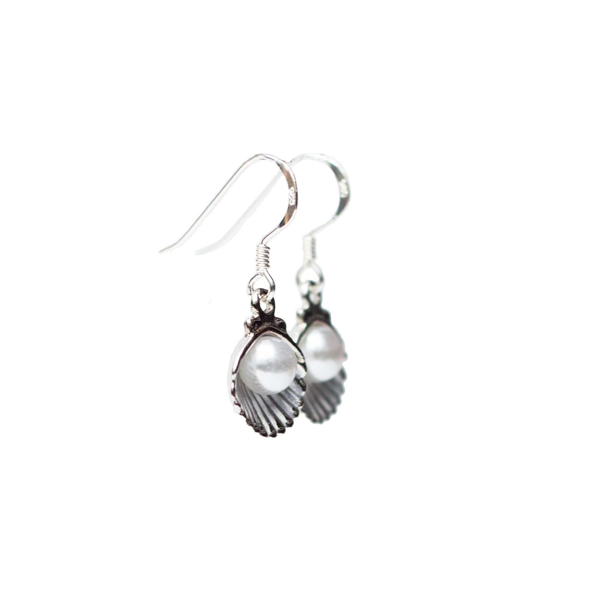 Shell Charm Earrings