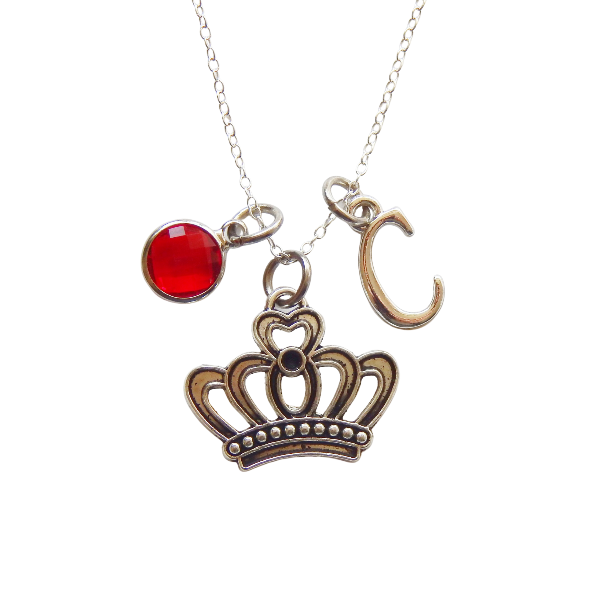 Personalised Crown Necklace