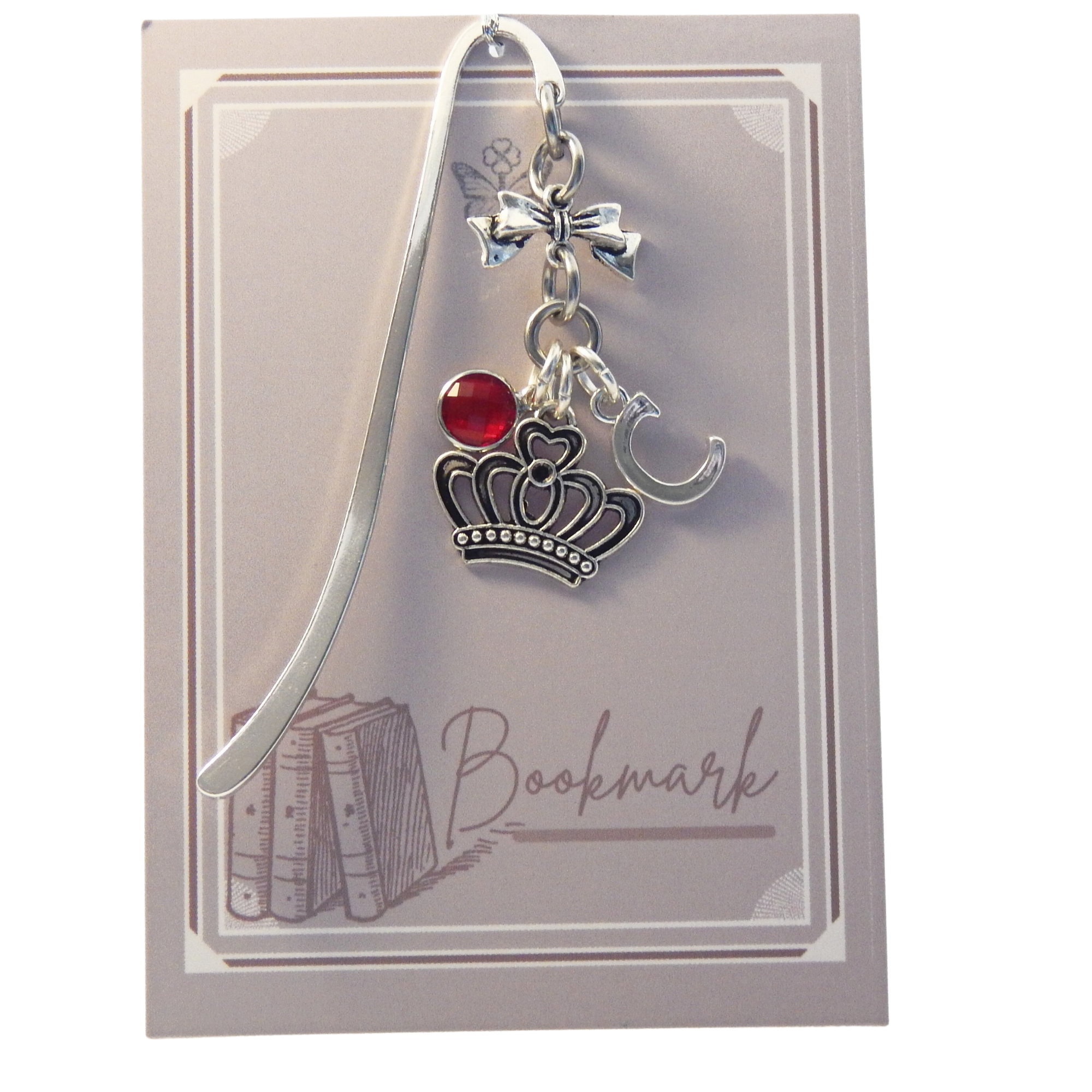 Personalised Crown Bookmark