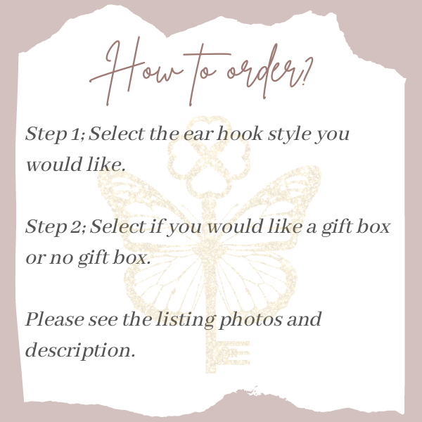 Skelton Hand Charm Earrings