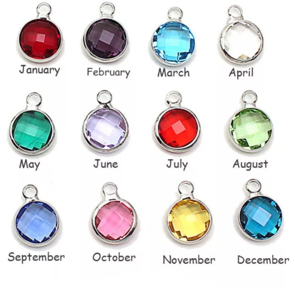 Shell bracelet, adjustable bangle, personalised gifts, birthstone and letter charms, beach ocean jewellery